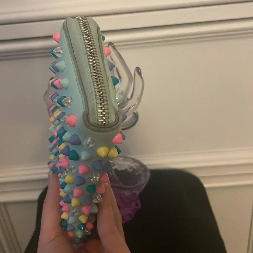 Christian Louboutin Mint Leather Wallet - Picture 10 of 10